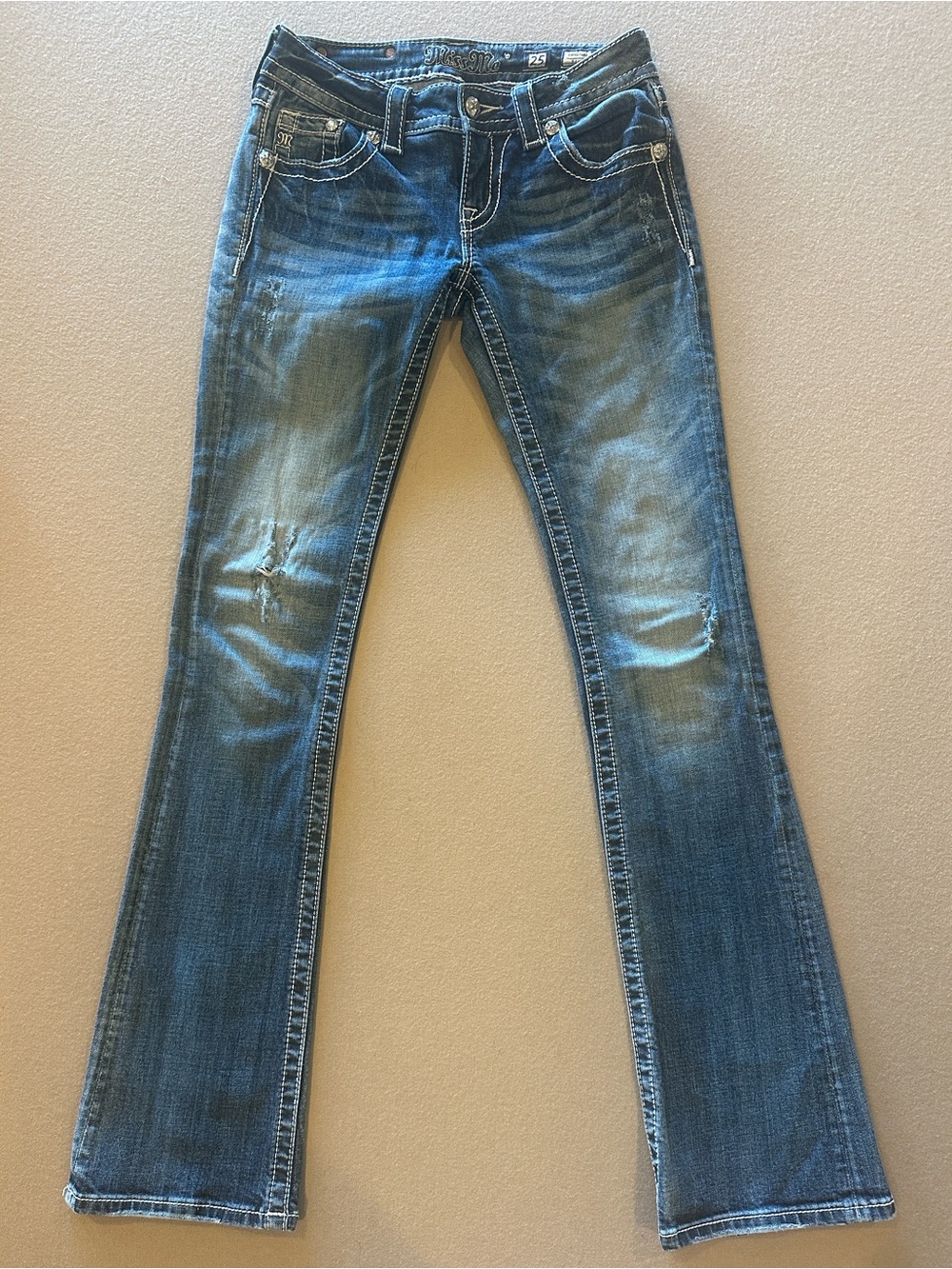 Poshmark title

Miss Me Embellished Rhinestone Bootcut Jeans Y2K Western Size 25